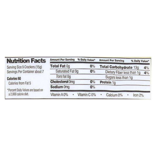 Edward & Sons Unsalted Brown Rice Snaps - 12 Pack