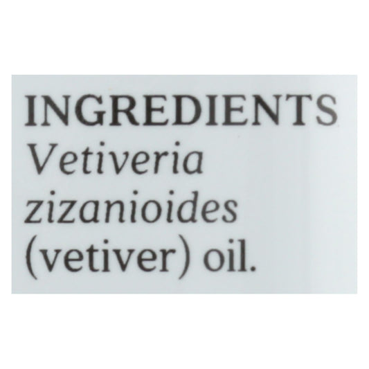 Aura Cacia - Pure Essential Oil Vetiver - 0.5 Fl Oz