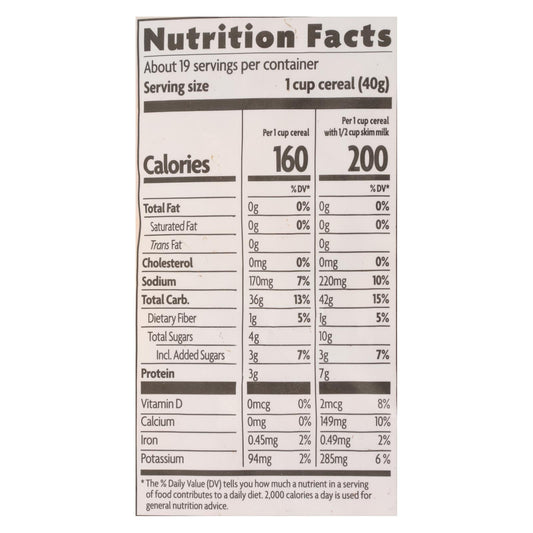Nature's Path Organic Corn Flakes - Fruit Sweetened, 6 Pack