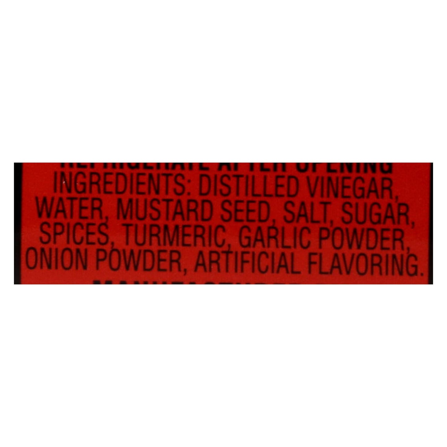 Original Hot Mister Mustard - Case Of 6 - 7.5 Oz
