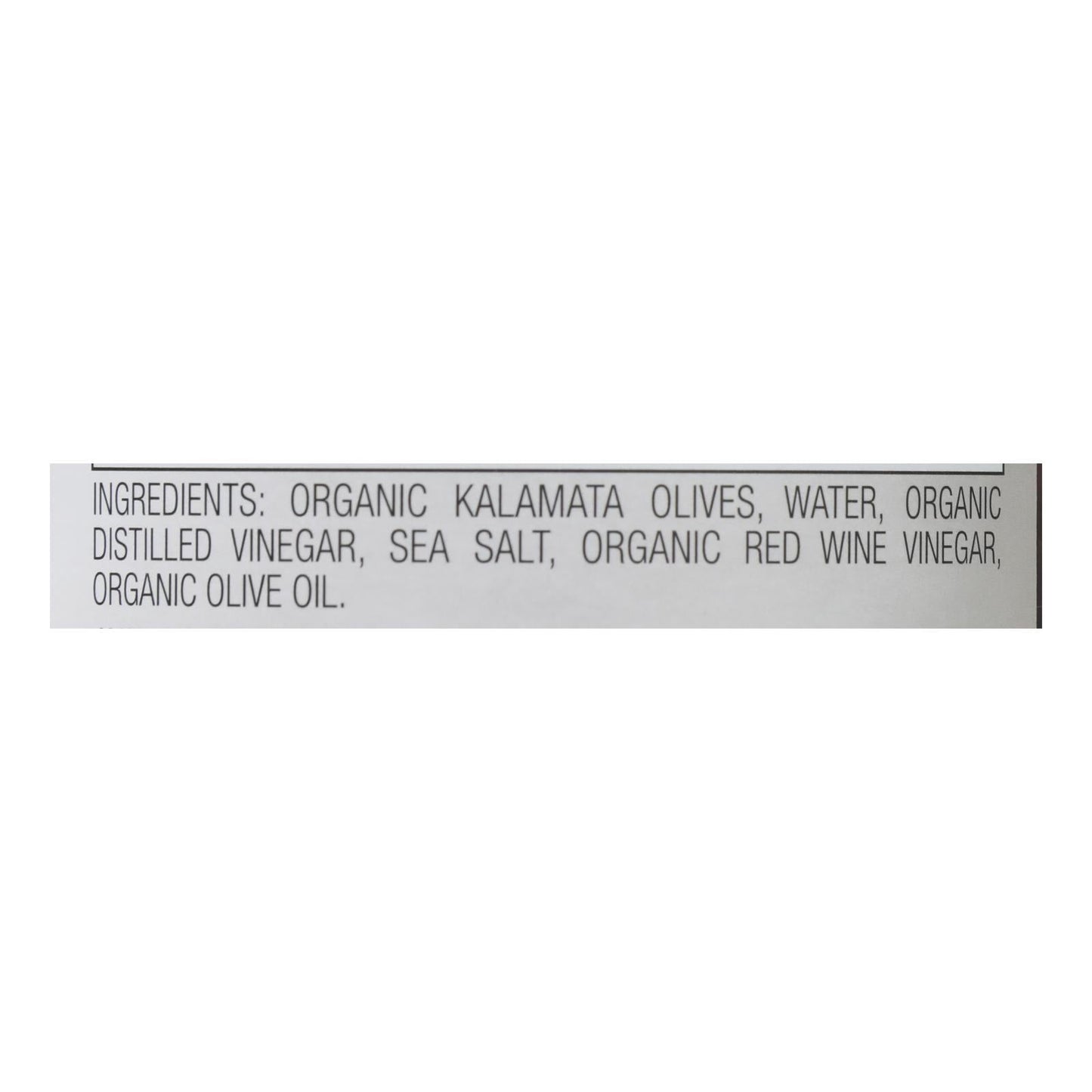 Jeff's Natural Kalamata Olives, Case of 6, 7 oz