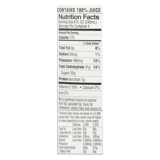 R.W. Knudsen Just Pomegranate Juice, 32 fl oz, 6-Pack