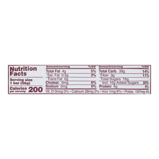 Gomacro Organic Macrobar - Cherries And Berries - 2 Oz Bars - Case Of 12