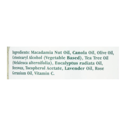 Tea Tree Antiseptic Ointment with Eucalyptus & Lavender 2oz