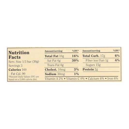 Chocolove Milk Chocolate Toffee Almonds Bar, 3.2 oz, 12 Pack