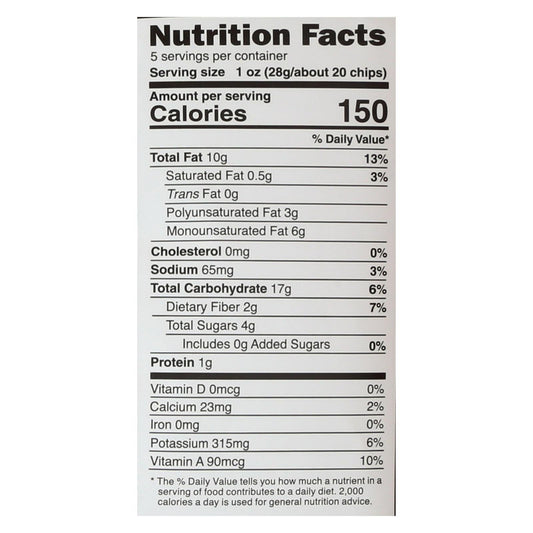 Sweet Chipotle Sweet Potato Chips, 5oz, Case of 12