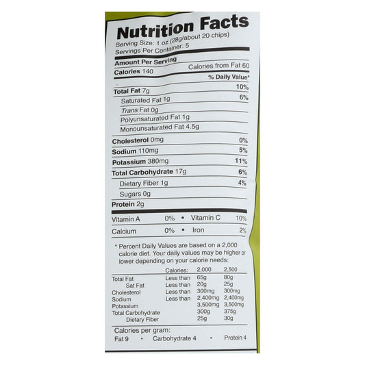 Good Health Avocado Oil Lime Ranch Chips, 12 Pack, 5 Oz