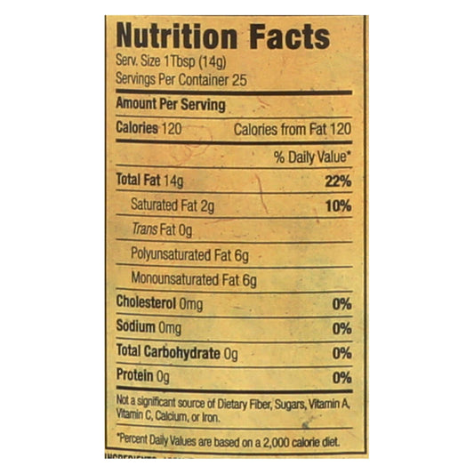 Napa Valley Organic Toasted Sesame Oil, 12-Pack, 12.7 Fl Oz
