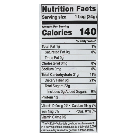 Natierra Organic Freeze-Dried Blueberries, 1.2 Oz, 12-Pack