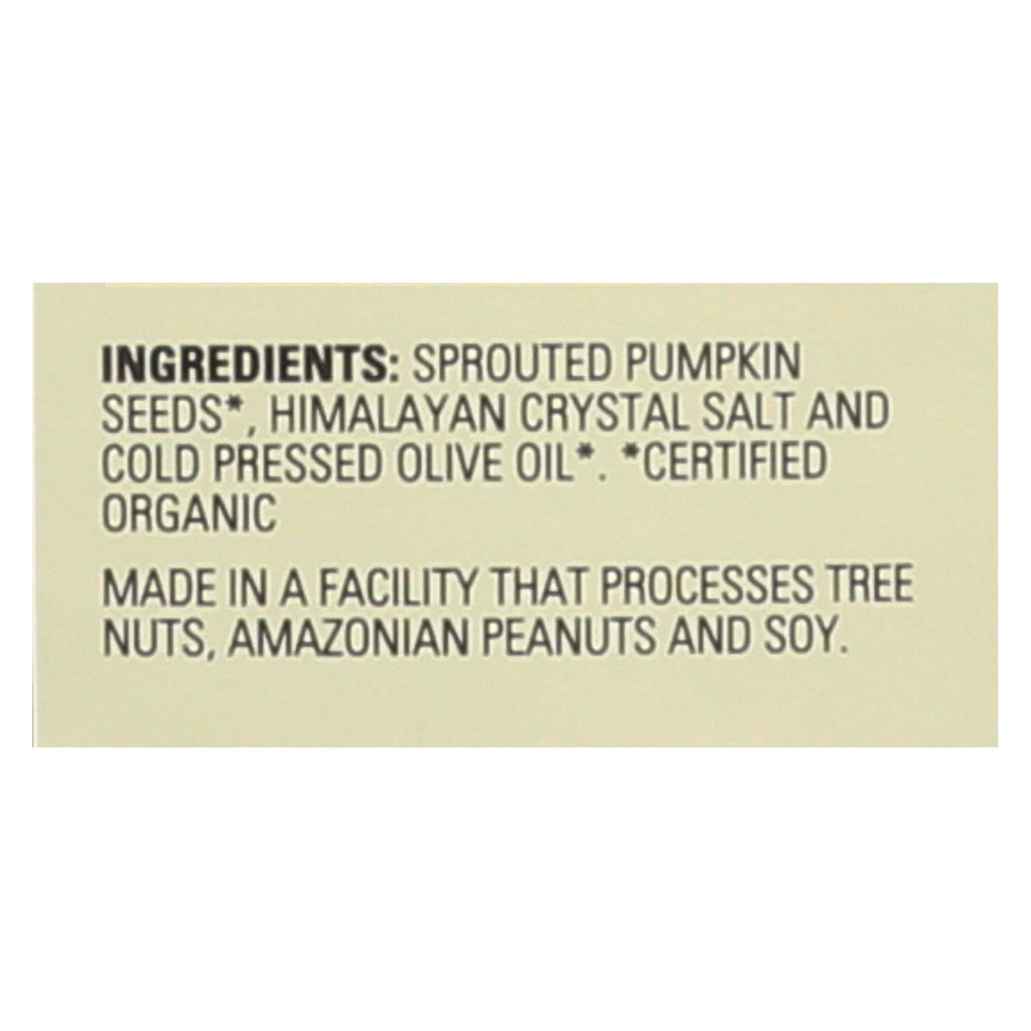 Organic Sprouted Pumpkin & Sunflower Seeds, 6-Pack, 8 Oz