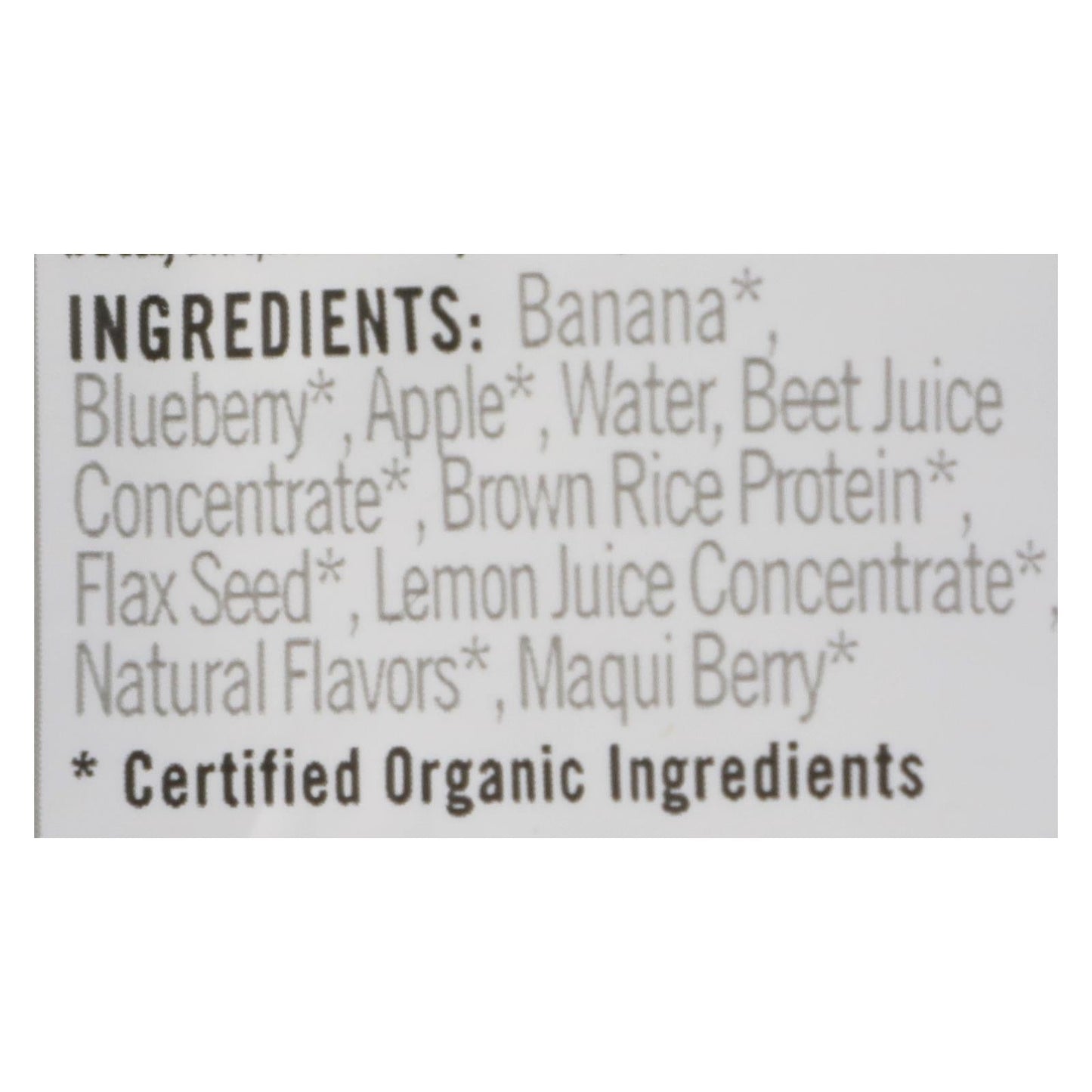 Noka Superfood Blueberry Beet Blend - Case Of 6 - 4.22 Oz