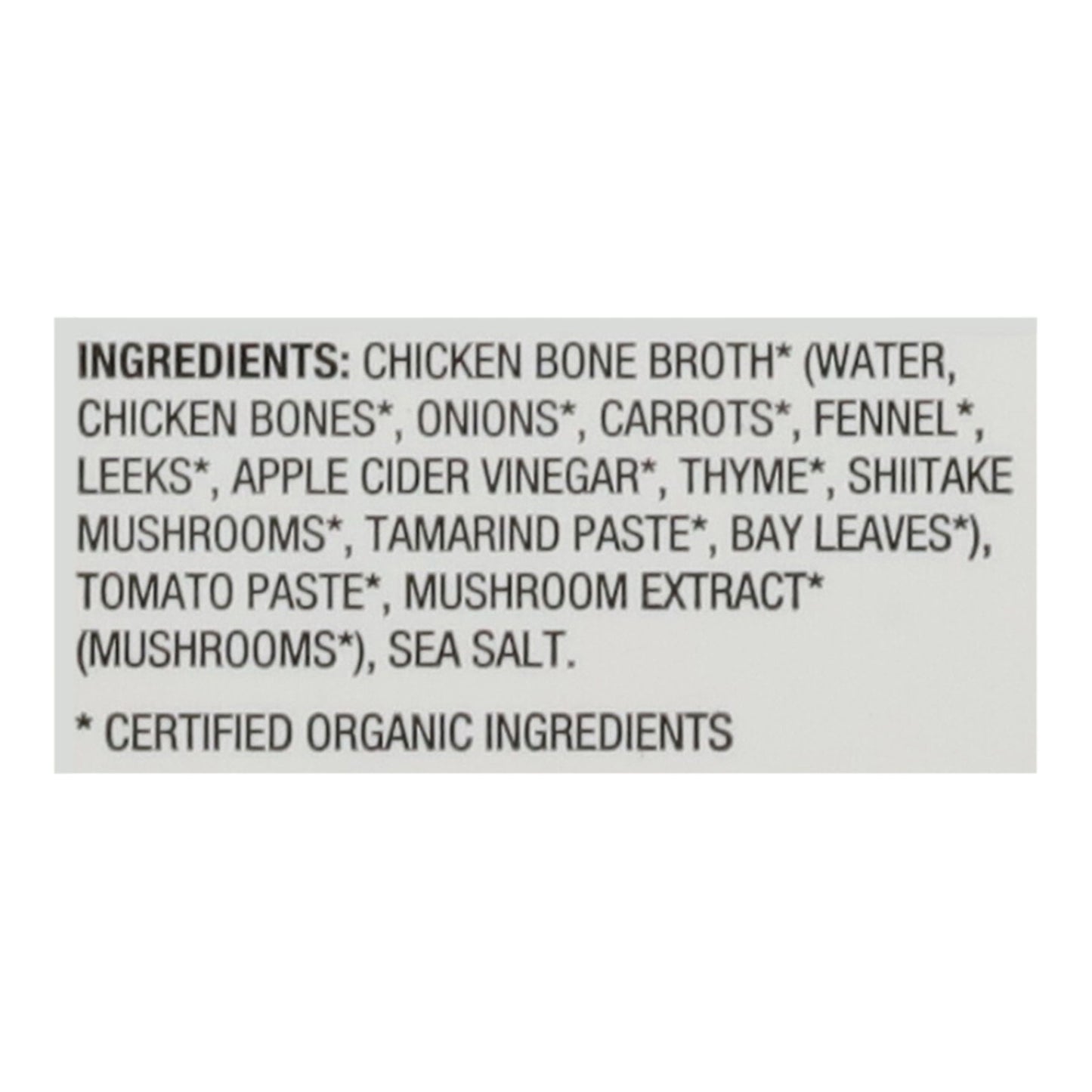 Kettle And Fire - Broth Og2 Chkn Low Sodium - CS of 8-32 OZ