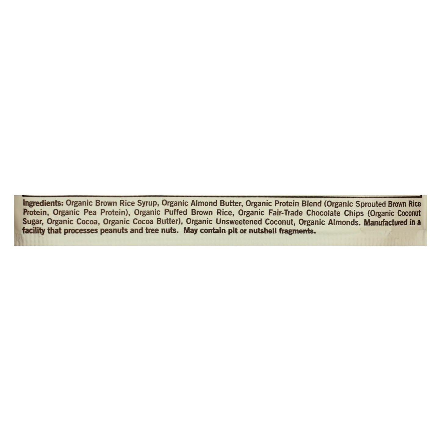 Gomacro Organic Macrobar Coconut Almond Choc - 12 Pack
