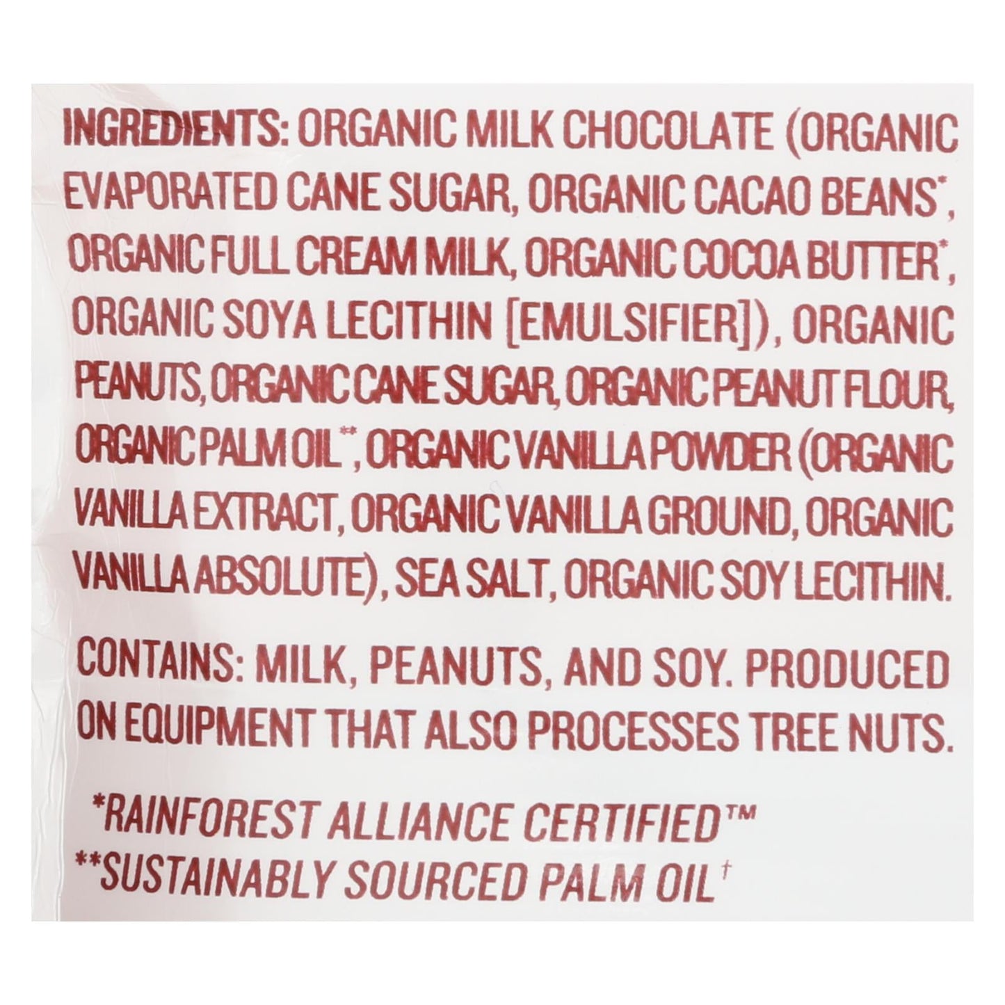 Justin's Organic Milk Chocolate Peanut Butter Cups, 12-Pack