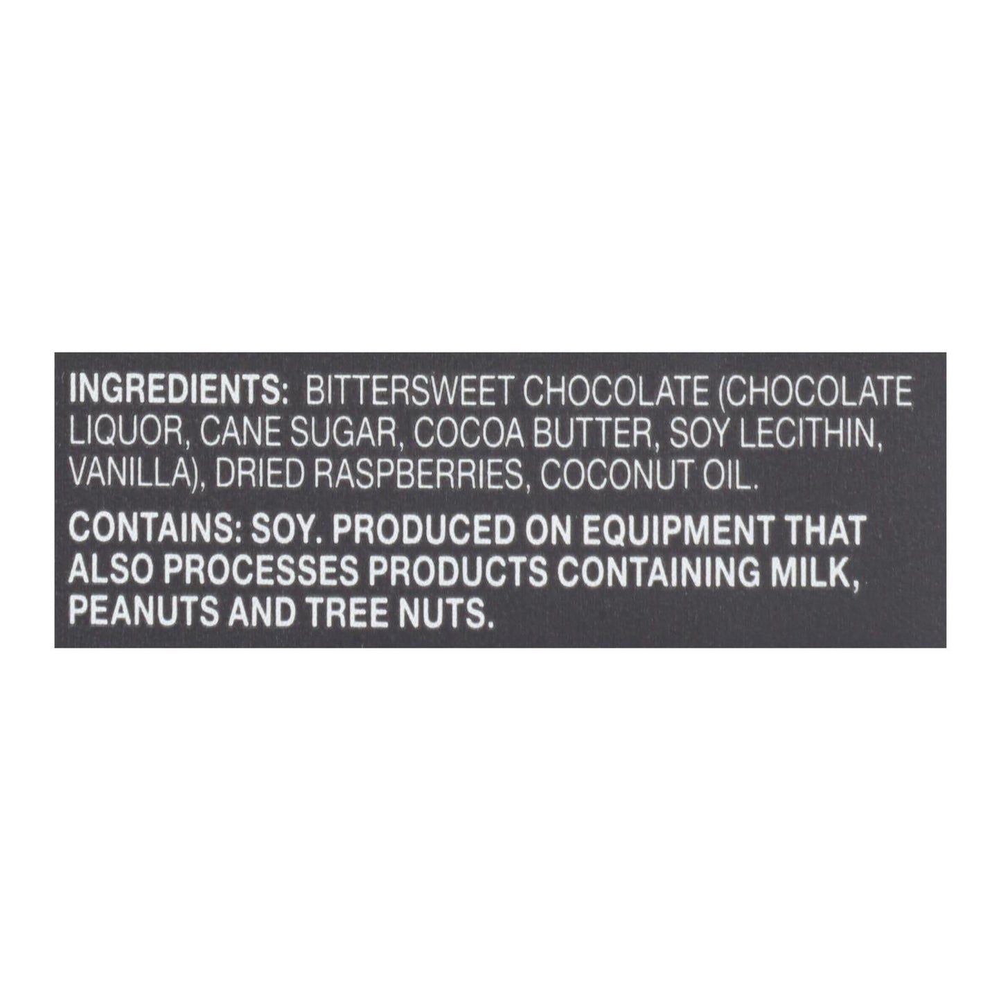 Endangered Species Dark Raspberry Chocolate Bars 72% - 12 Pack