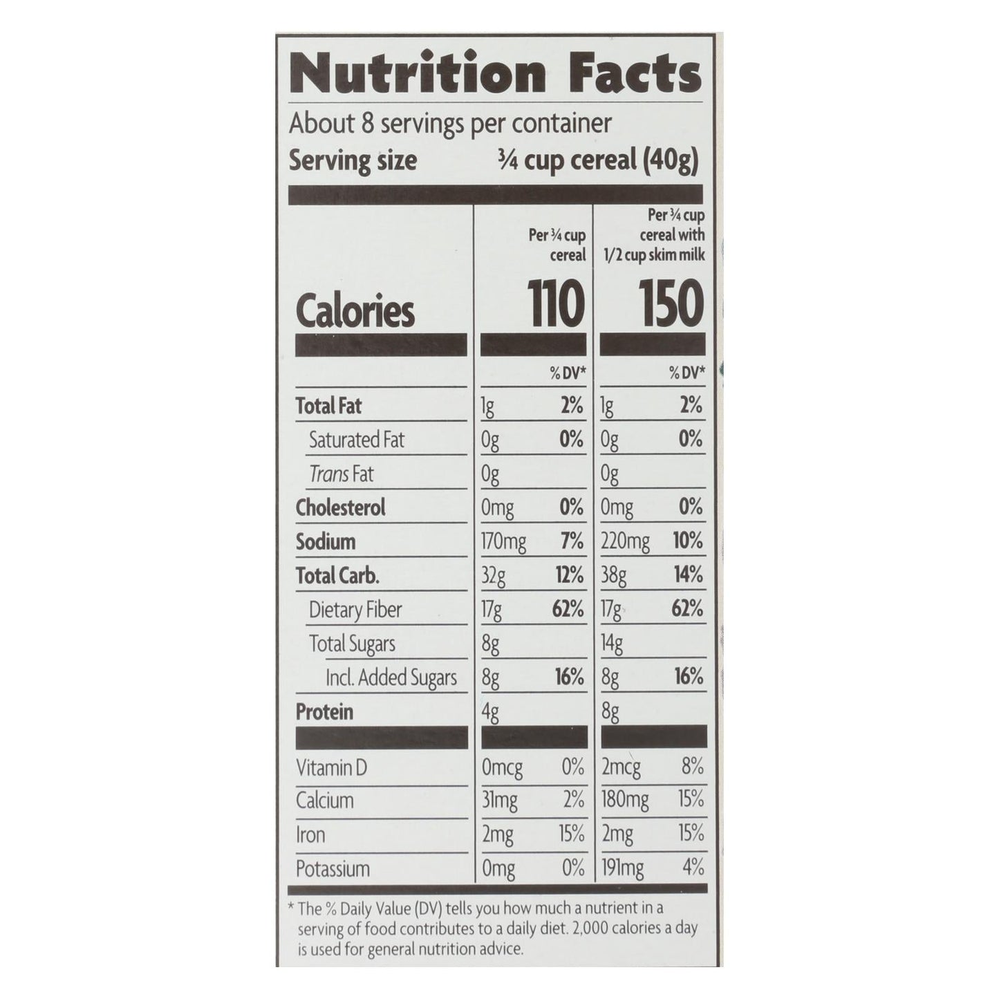Nature's Path Organic Smart-bran Cereal, 12 Pack