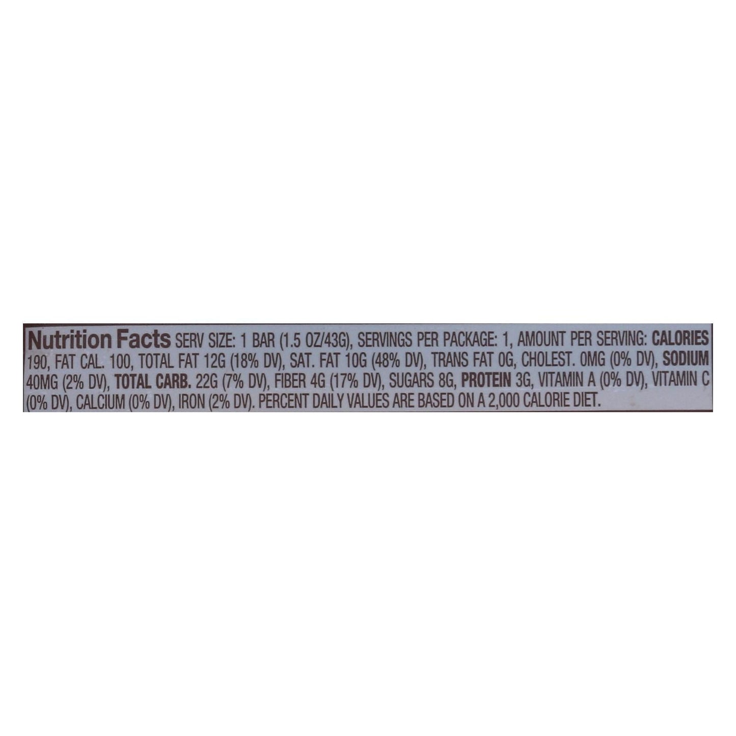 Jennie's Organic Cacao Coconut Bars, 12-Pack, 1.5 Oz Each