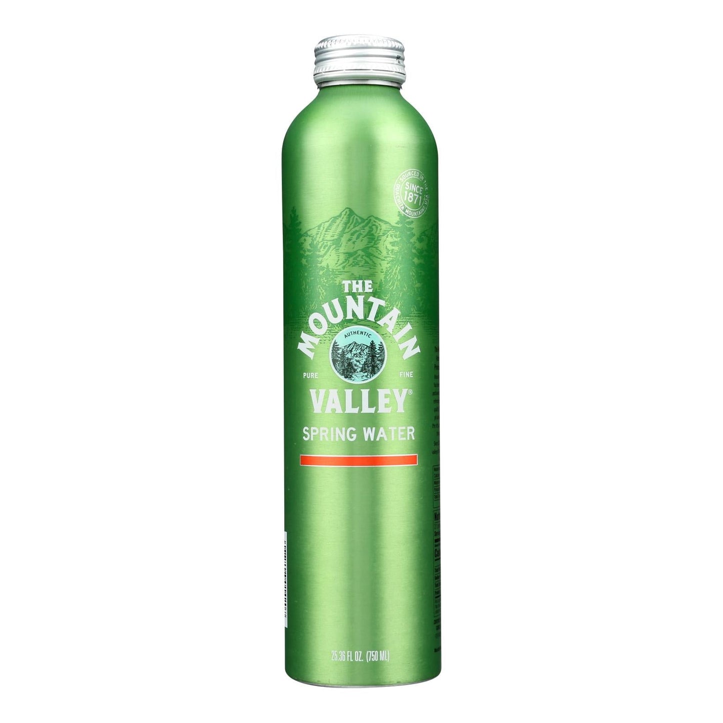 Mountain Valley Spring Water, Alum Bottle, 12-Pack, 25.36 oz
