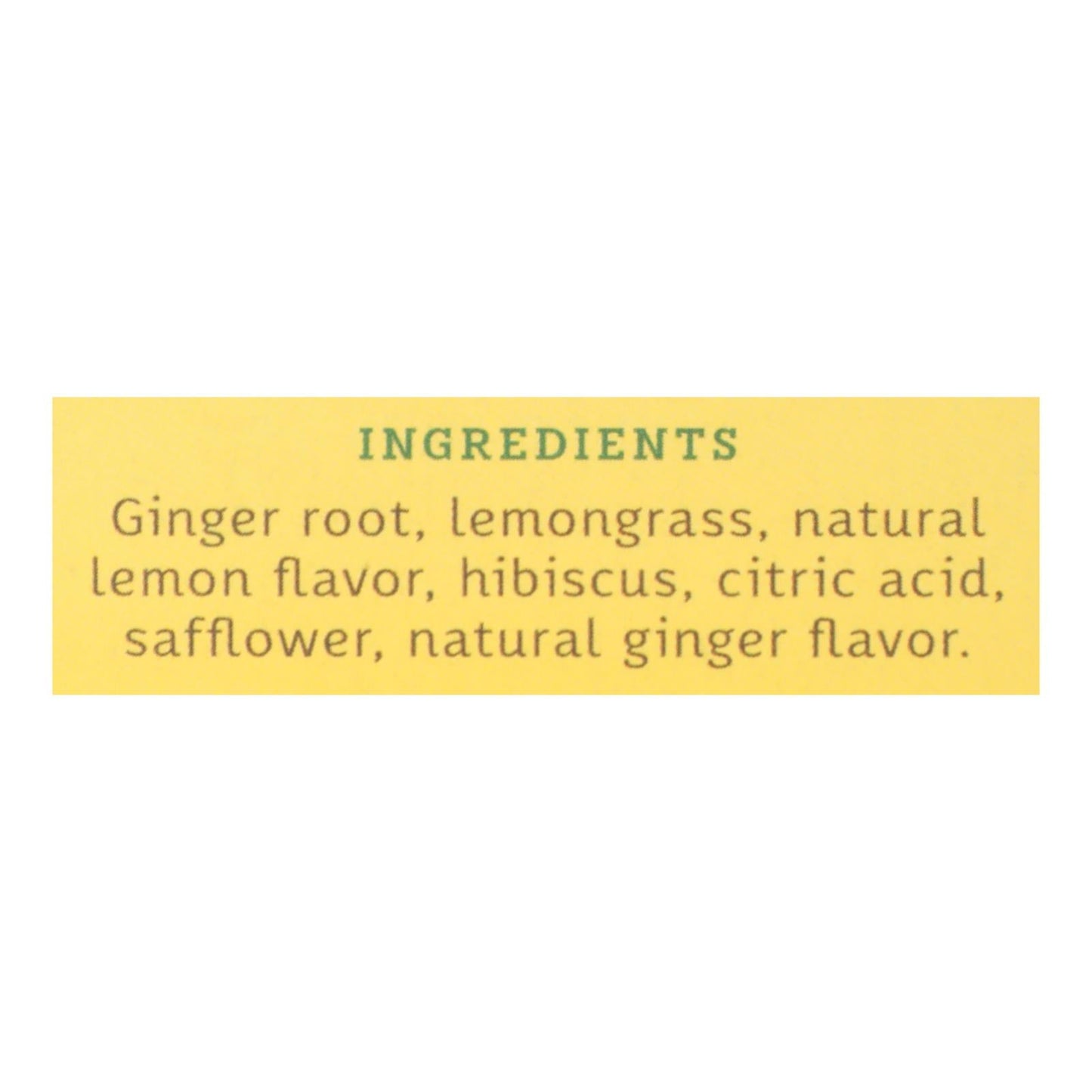 Stash Tea - Herbal - Lemon Ginger - 20 Bags - Case Of 6