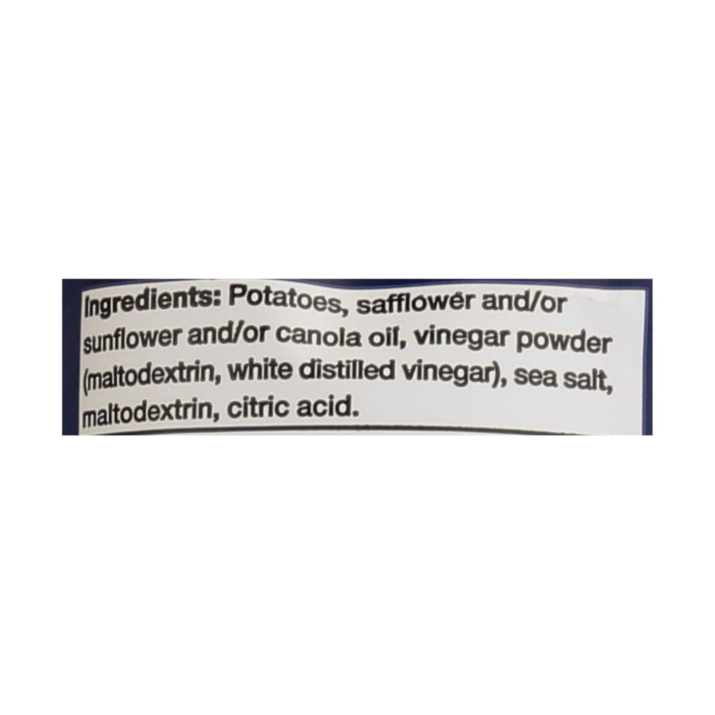 Kettle Sea Salt & Vinegar Chips, 5 Oz, Case of 15