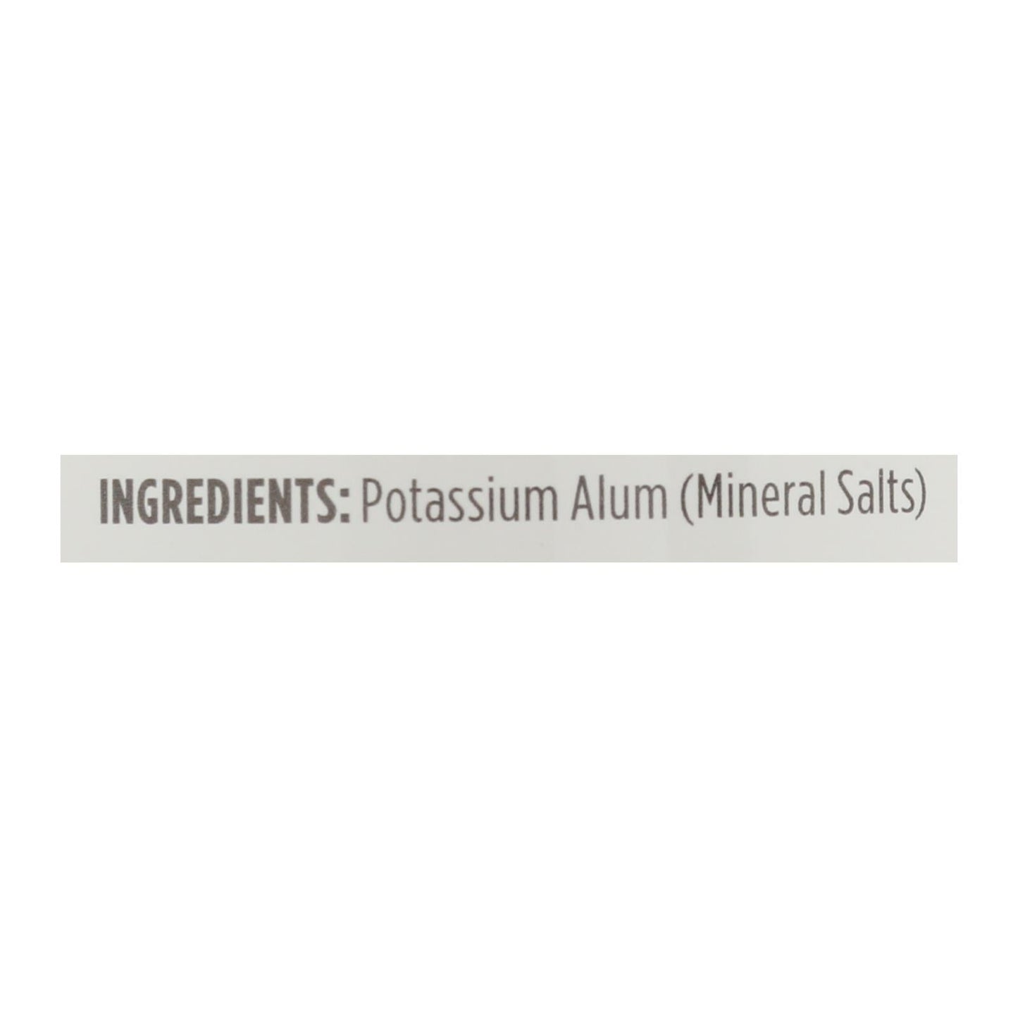 Crystal Body Deodorant Stick - 4.25 Oz
