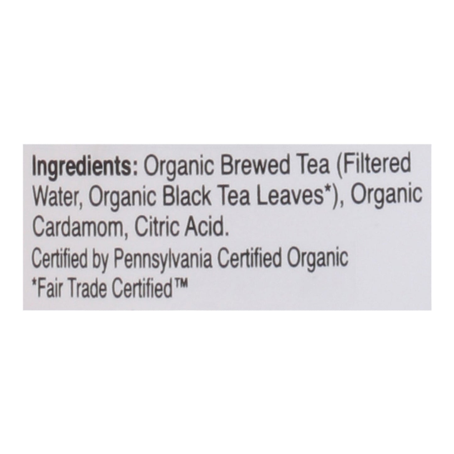 Just Ice Tea - Tea Og2 Black Original - CS of 12-16 FZ