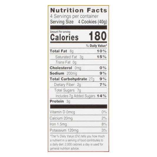 Nairn's Gluten-Free Ginger Oat Cookies, 6 Pack