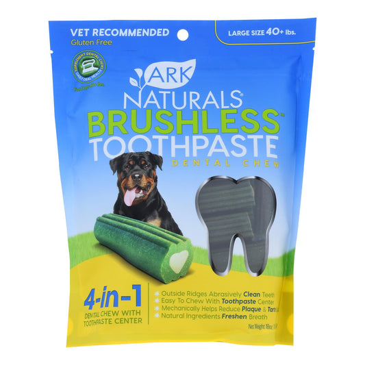 Ark Naturals Large Brushless Toothpaste Chew - 18 oz