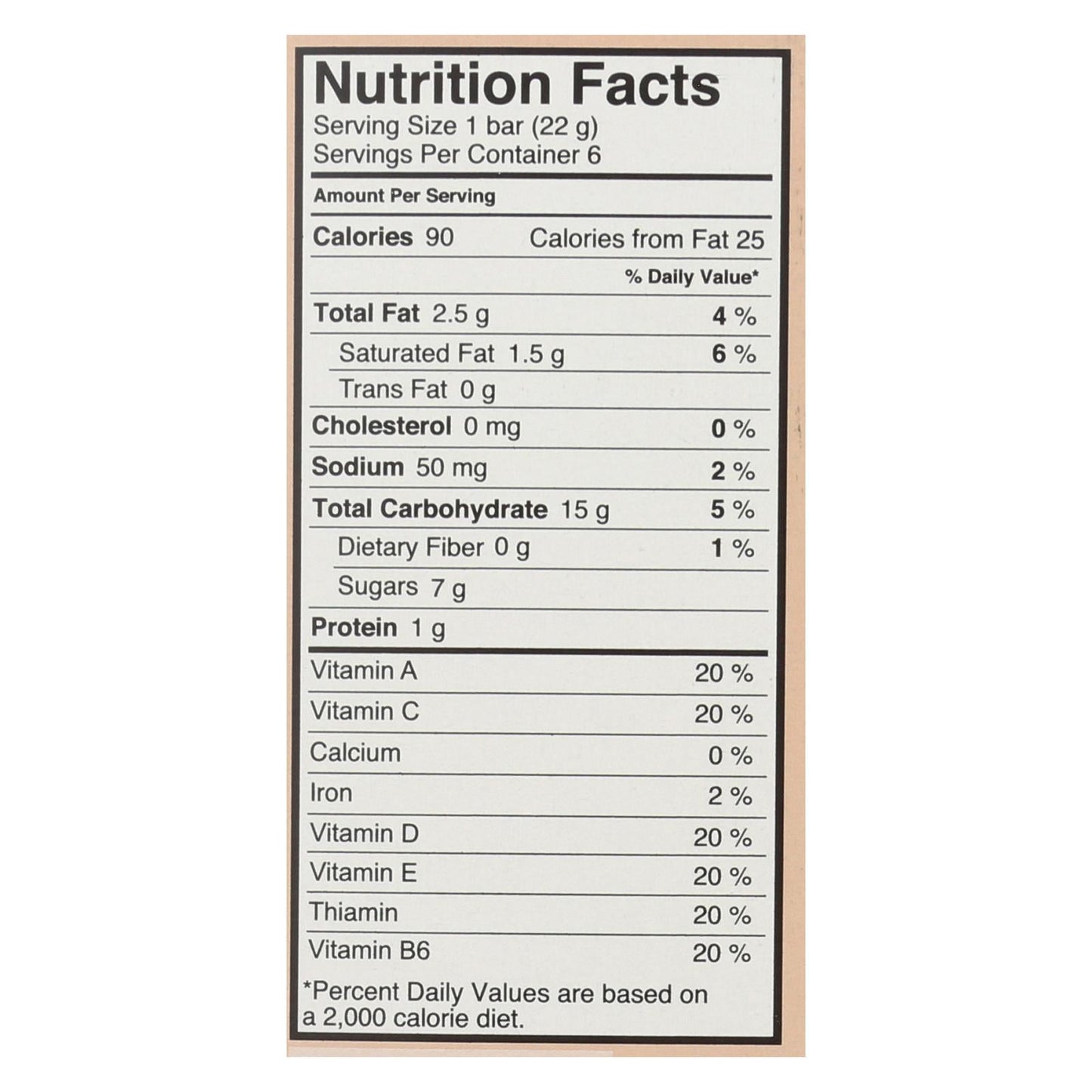 Made Good Chocolate Chip Crispy Squares, 6-Pack, 4.68 oz