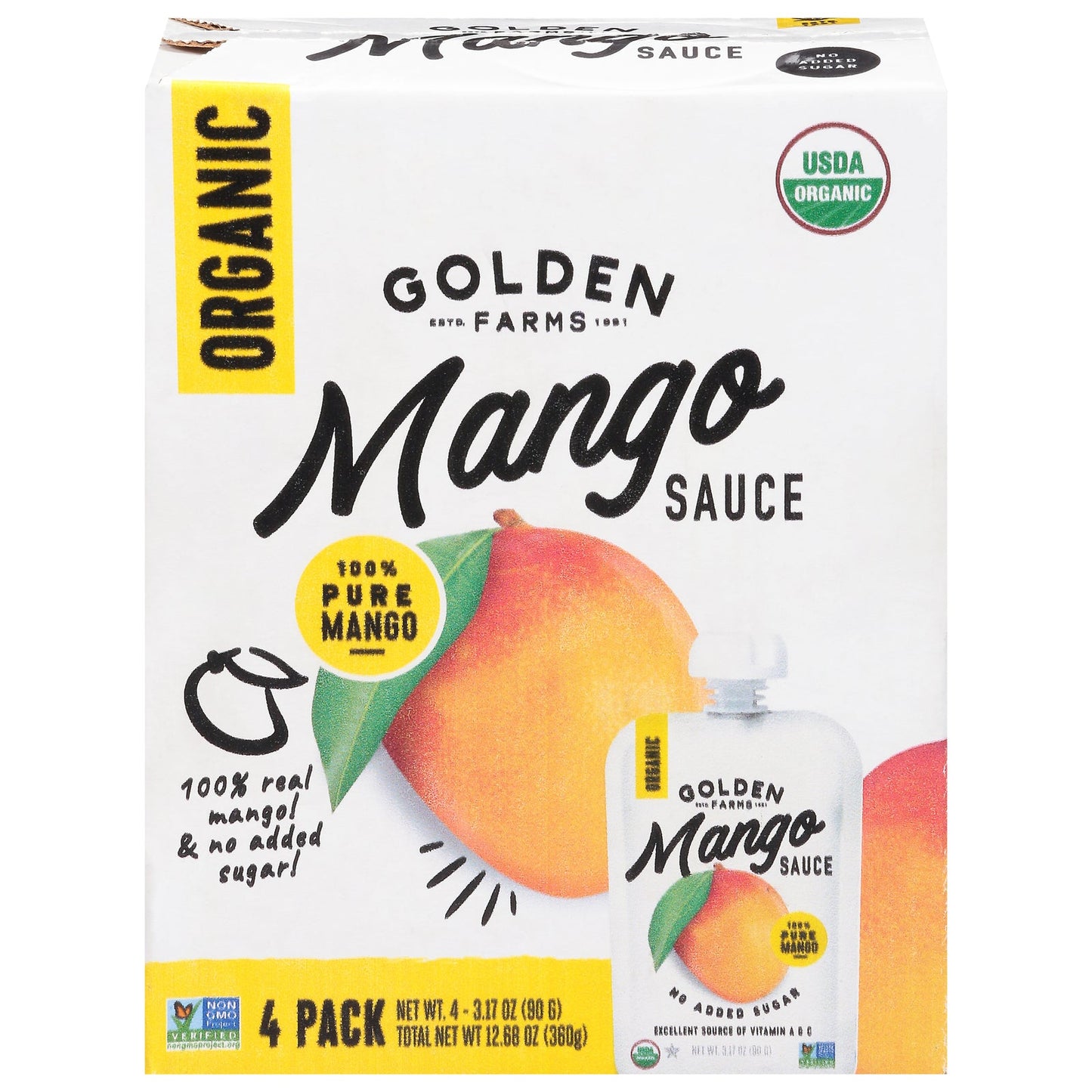 Golden Farms - Mango Og2 Sauce - CS of 6-4/3.17 Z