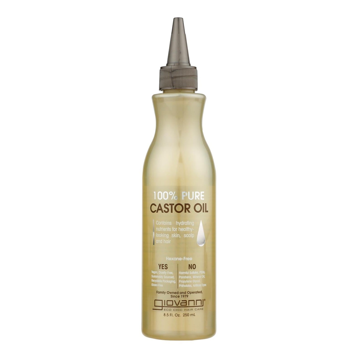 Giovanni 100% Pure Castor Oil - 8.5 oz