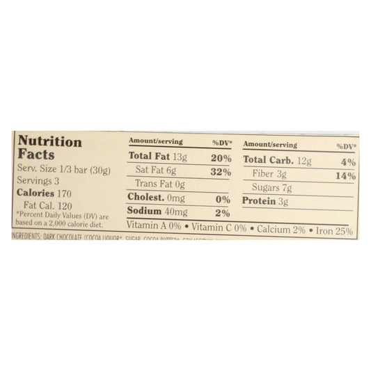 Chocolove Almond Sea Salt 70% Dark Chocolate, 12 Pack