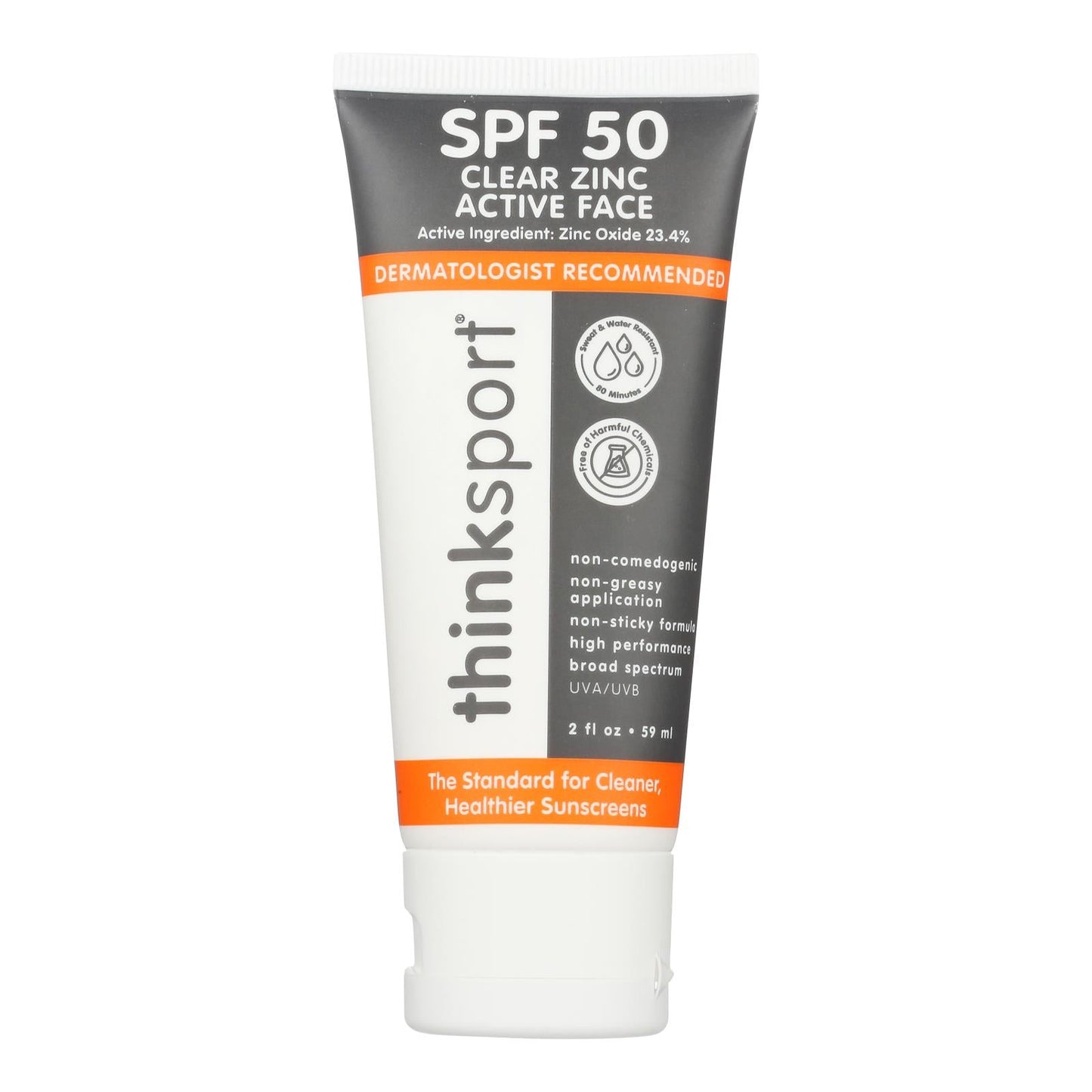 Thinksport - Snscrn Act Fce Clr Z Sp50 - 1 Each -2 FZ