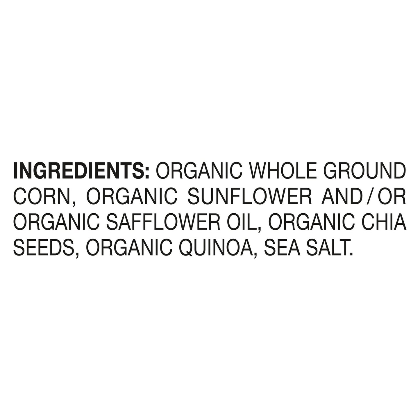 Late July Snacks - Tort Chip Chia Quinoa - Case Of 9-10.1 Oz
