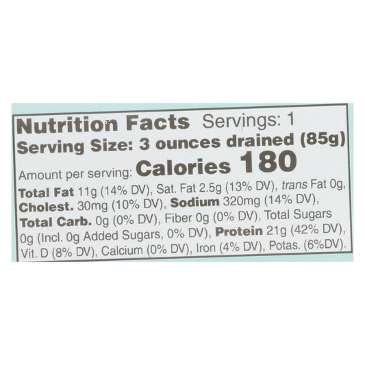 Wild Planet Mackerel in Olive Oil - 12 Pack, 4.375 Oz Each