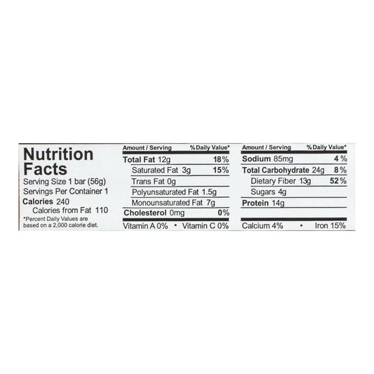 Aloha Peanut Butter Choc Chip Bars, 12-Pack, 1.9 Oz Each
