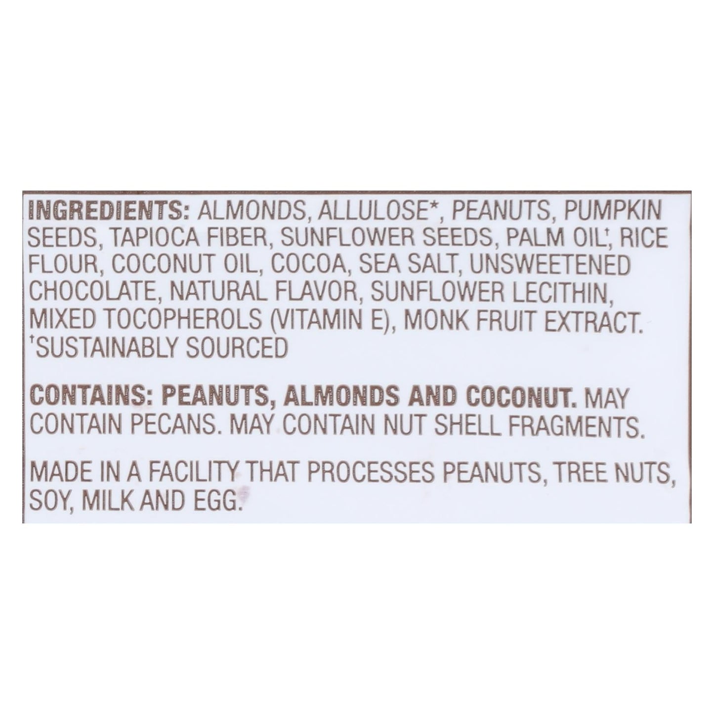 Munk Pack Keto Nut & Seed Bar Sea Salt Dark Choc 12ct