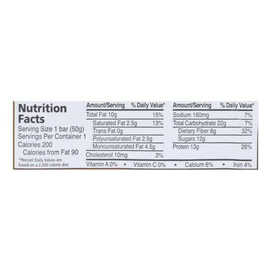 Zing Bars Chocolate Peanut Butter, 1.76 oz, Case of 12