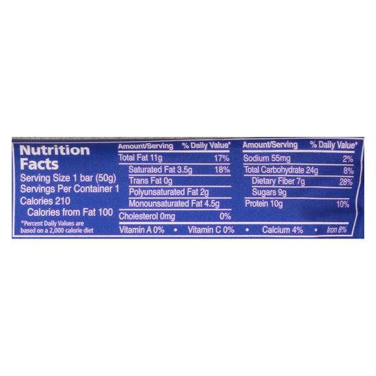 Zing Dark Chocolate Coconut Bars, 1.76 oz, Box of 12