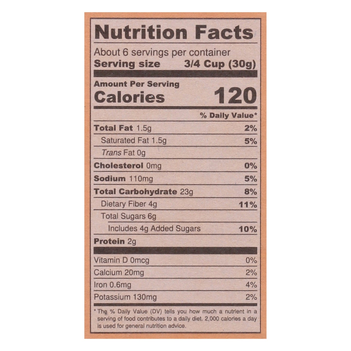 Lovebird - Cereal Honey Grain Fr - Case Of 6-7 Oz