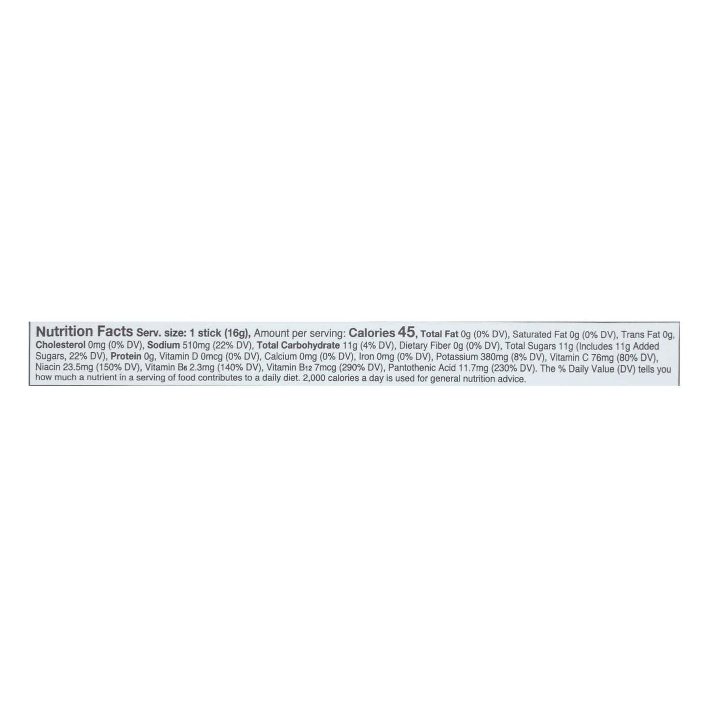 Liquid I.v. Natural Powder Drink Mix - Case Of 8 - .56 Oz