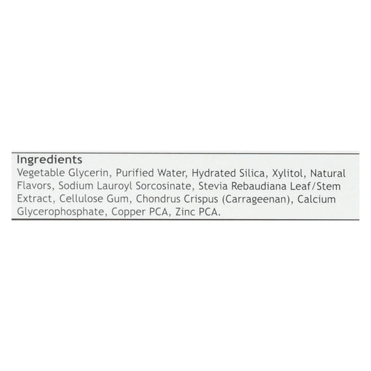 Epic Dental Spearmint Xylitol Toothpaste, Fluoride-Free 4.9 oz