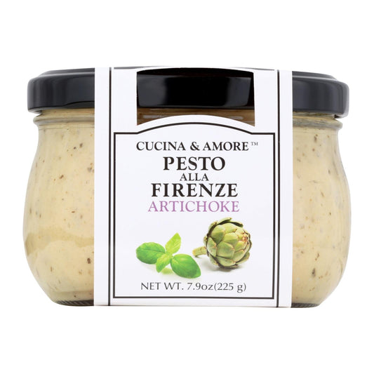 Cucina & Amore Artichoke Pesto Sauce, 6-Pack, 7.5 oz